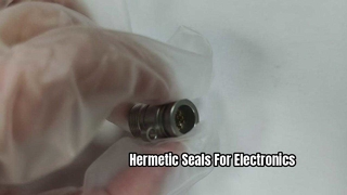 Glas-zu-Metall-Dichtungen für 10-polige Durchführung