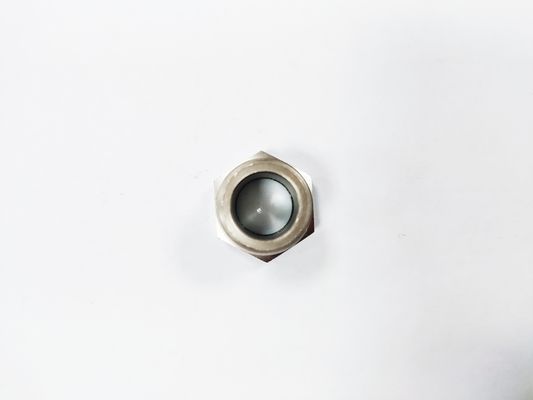 Schleifguss / Flansche Hermetische Sichtplatte Hochleistungsglas bis Metalldichtung
