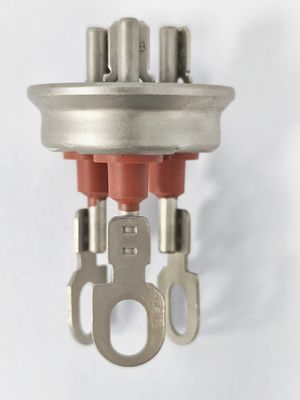 Temperaturkühlschrankkompressor Endgeräte 4J28 Pin 200-400V Spannung Nickel beschichtet für Energieeffizienz