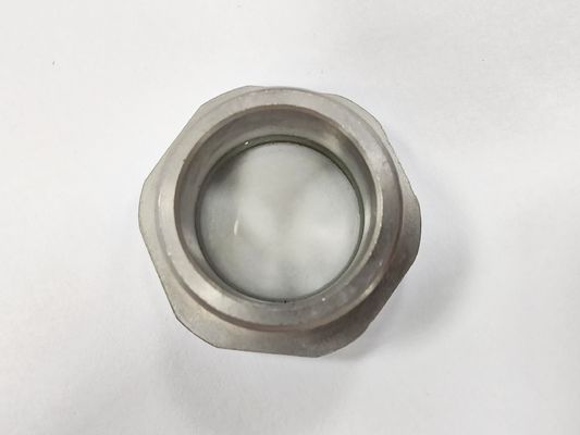 Hermetische Sichtglas mit Glas-Metall-Dichtung 1215 Stahl Maximaldruck 6MPa 10MPa