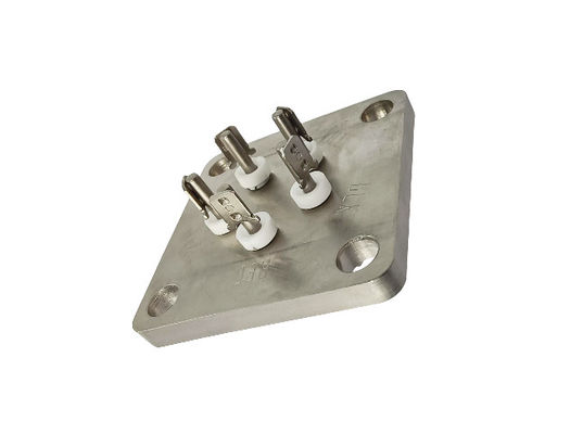 220V-Schaltkreise Isolierterminalblock mit elektroless Nickelbeschichtung und Schraubverbindung