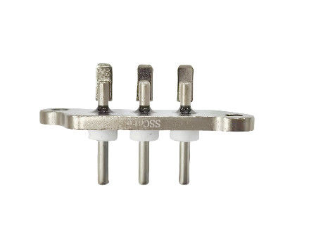 Nickelplattiertes Schnellschweißgerät mit 30,6 mm Nadellänge und 1000 MΩ Isolationswiderstand