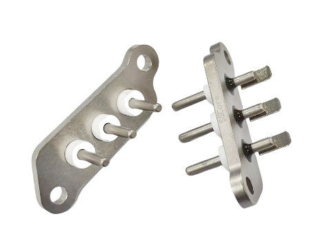 Nickelplattiertes Schnellschweißgerät mit 30,6 mm Nadellänge und 1000 MΩ Isolationswiderstand