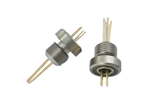 Hermetische Versiegelungsanschlüsse Elektroless Nickel Kontaktplattierung und 100MΩ 500VDC Isolatorwiderstand für sichere Verbindungen
