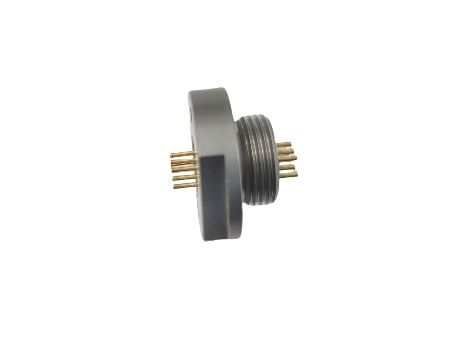 Thermischer Zyklus -60 °C 100 °C Hermetische Durchführungskonnektoren mit Drahtstärke 20-28 AWG Leckrate kleiner als 1x10 -9 cm³/s