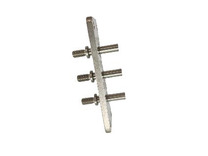 6.2mm X 42.5mm X 42.5mm Verbindungsterminalplatte Nennspannung 600V Isolierfähigkeit von 2000MΩ für Anwendungen
