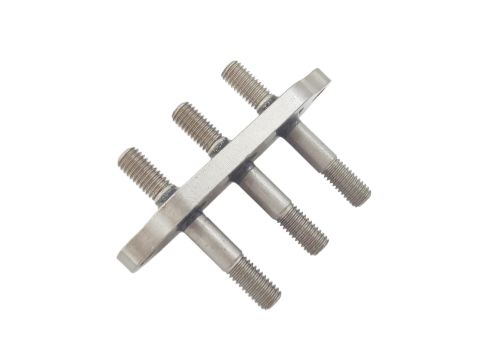 150° MAX. Betriebstemperatur Hermetischer Elektrofahrzeug-Steckverbinder mit Stiften aus SUH446 EDELSTAHL