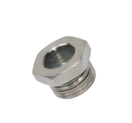 Hervorragende chemische Beständigkeit hermetische Sichtscheibe für Gewindeanschluss in industriellen Anwendungen