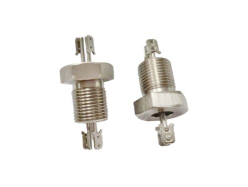 304 Edelstahl-Glas-Metalldichtungen mit hohem Isolationswiderstand 2000MΩ 1000VDC Sicherstellung der elektrischen Isolationsleistung