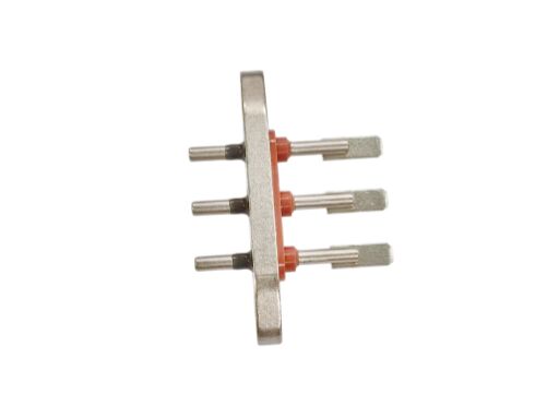 Dielektrizitätsfestigkeit 2000VAC Hermetischer Elektrofahrzeug-Steckverbinder mit 3 Kontakten für Stromversorgung und elektrische Isolierung