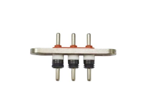 Silberner hermetischer Elektrofahrzeug-Steckverbinder mit einer Dicke von 2 bis 5 Mikrometern, entwickelt für sichere elektrische Systeme in Kraftfahrzeugen