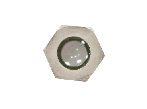 Hermetische Sichtschirm mit Nickelbeschichtung zur Überwachung industrieller Prozesse zur Gewährleistung des visuellen Zugangs und der Haltbarkeit